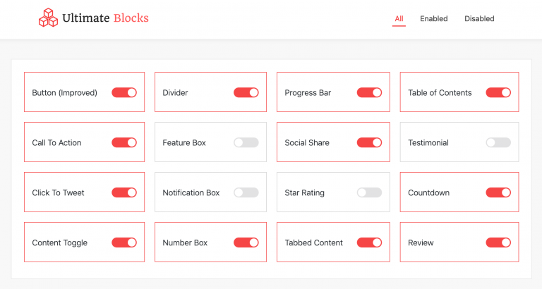 Ultimate Blocks - The #1 Gutenberg Blocks Plugin For Bloggers