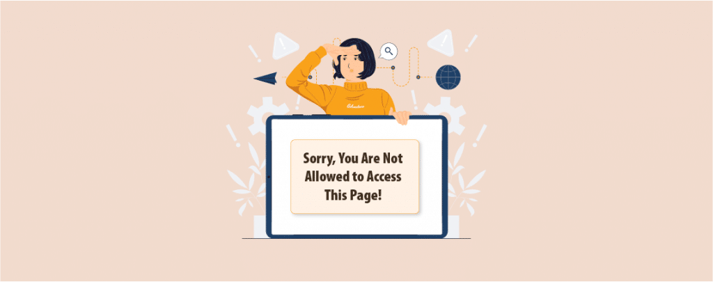 you are not allowed to access this page