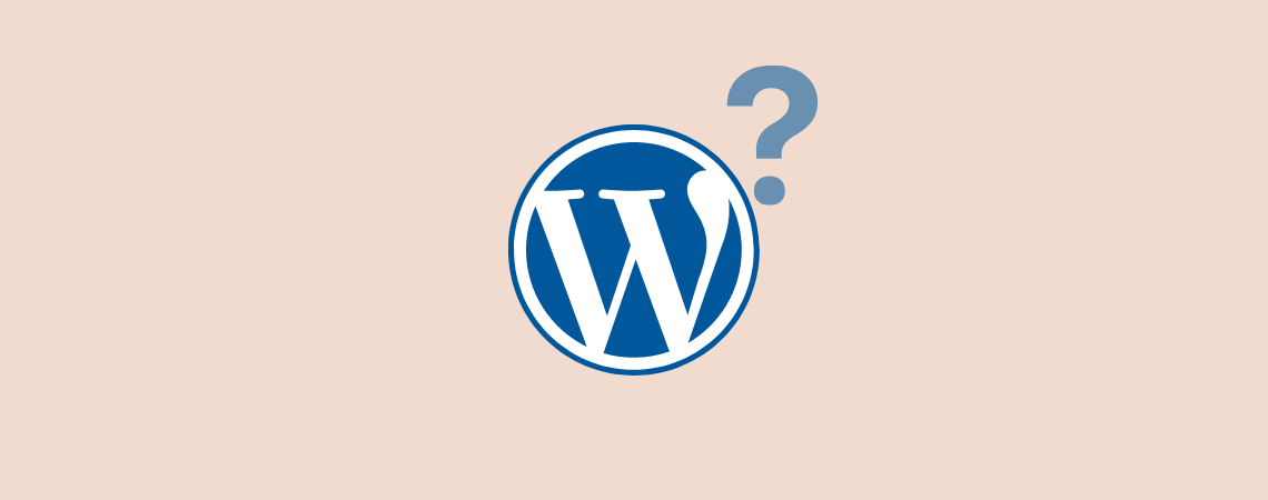 If a website is wordpress