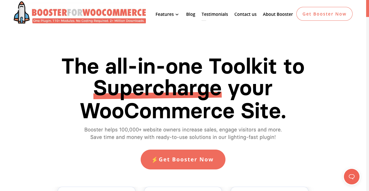 Booster for WooCOmmerce