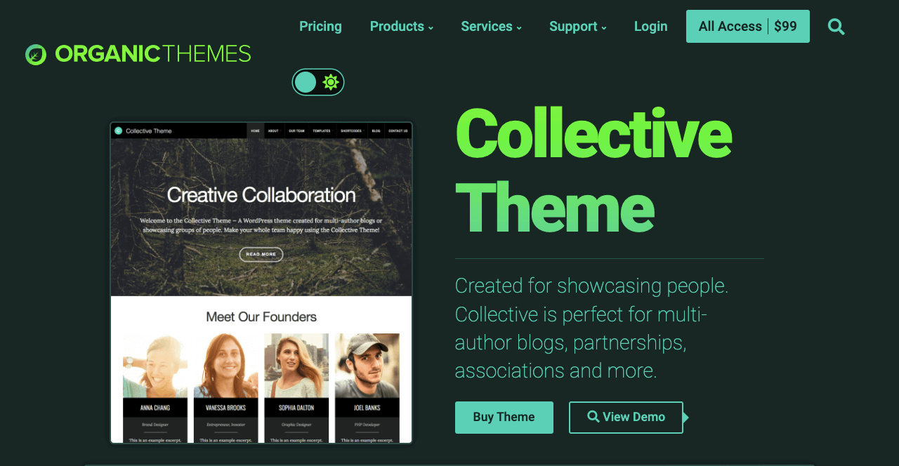 Collective WordPress Agency Theme