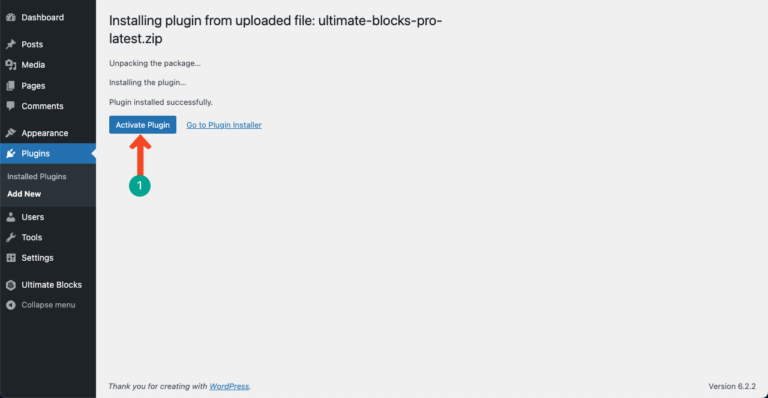 How to Install and Activate Ultimate Blocks Pro - Ultimate Blocks