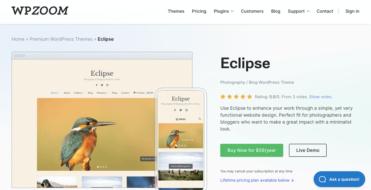 Eclipse WordPress Theme