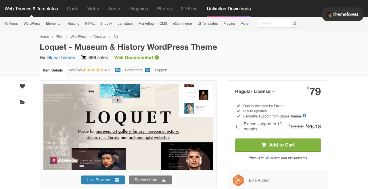 Loquet WordPress Theme