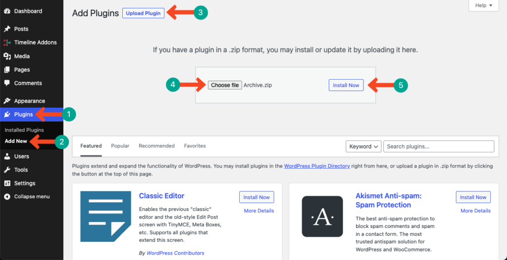 How to Create a Timeline in WordPress (Horizontal and Vertical)