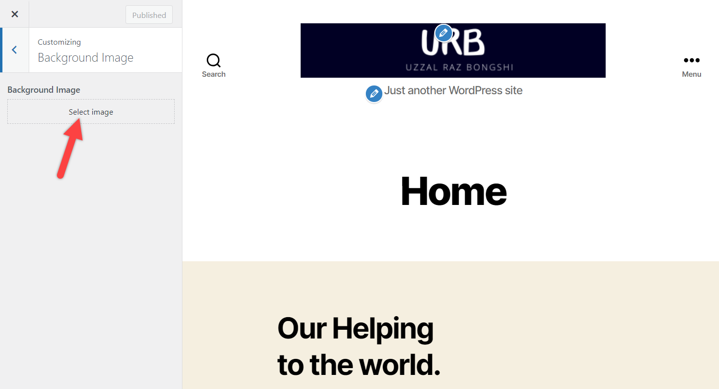 How to Add a Background Image in WordPress Easily