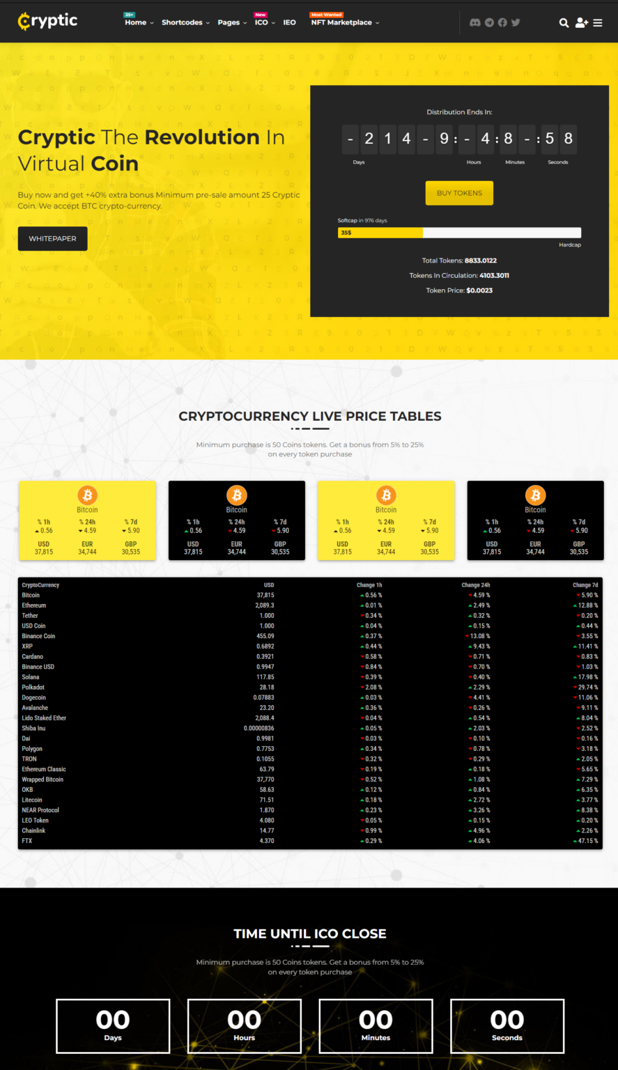 10 Best Cryptocurrency WordPress Themes - Ultimate Blocks