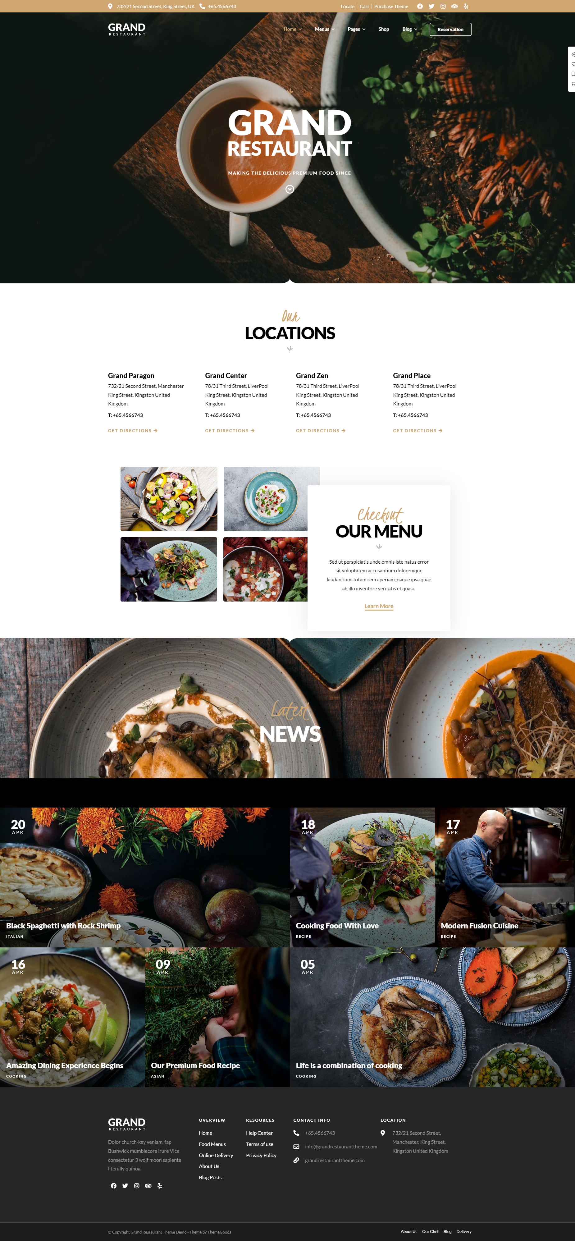 10 Best Restaurant WordPress Themes (2026)