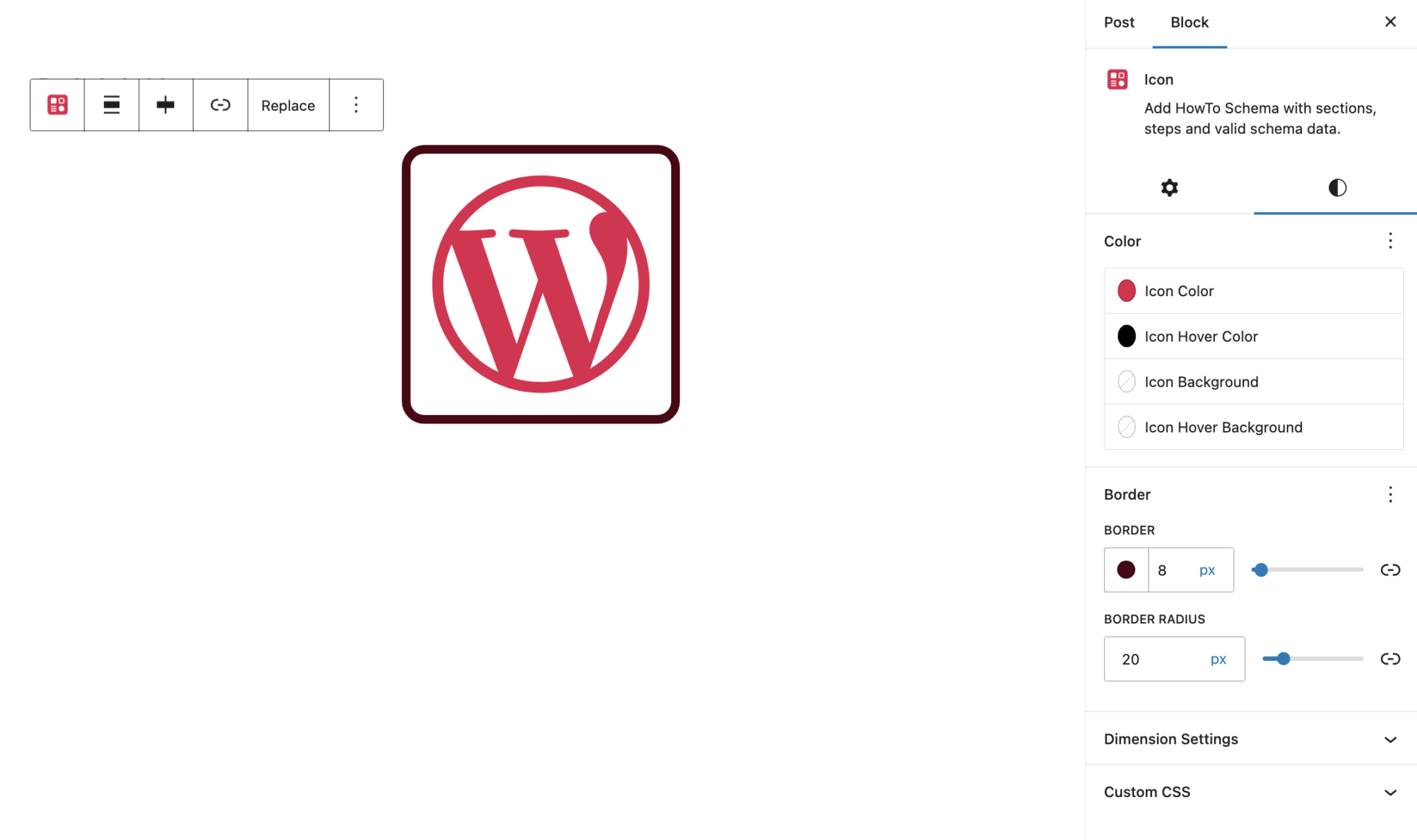 Icon Block for WordPress - Ultimate Blocks