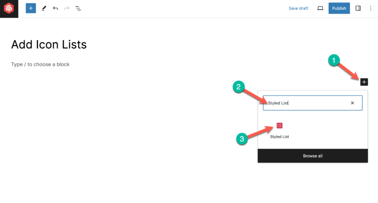 How to Add Bullet Points & Numbered Lists in WordPress