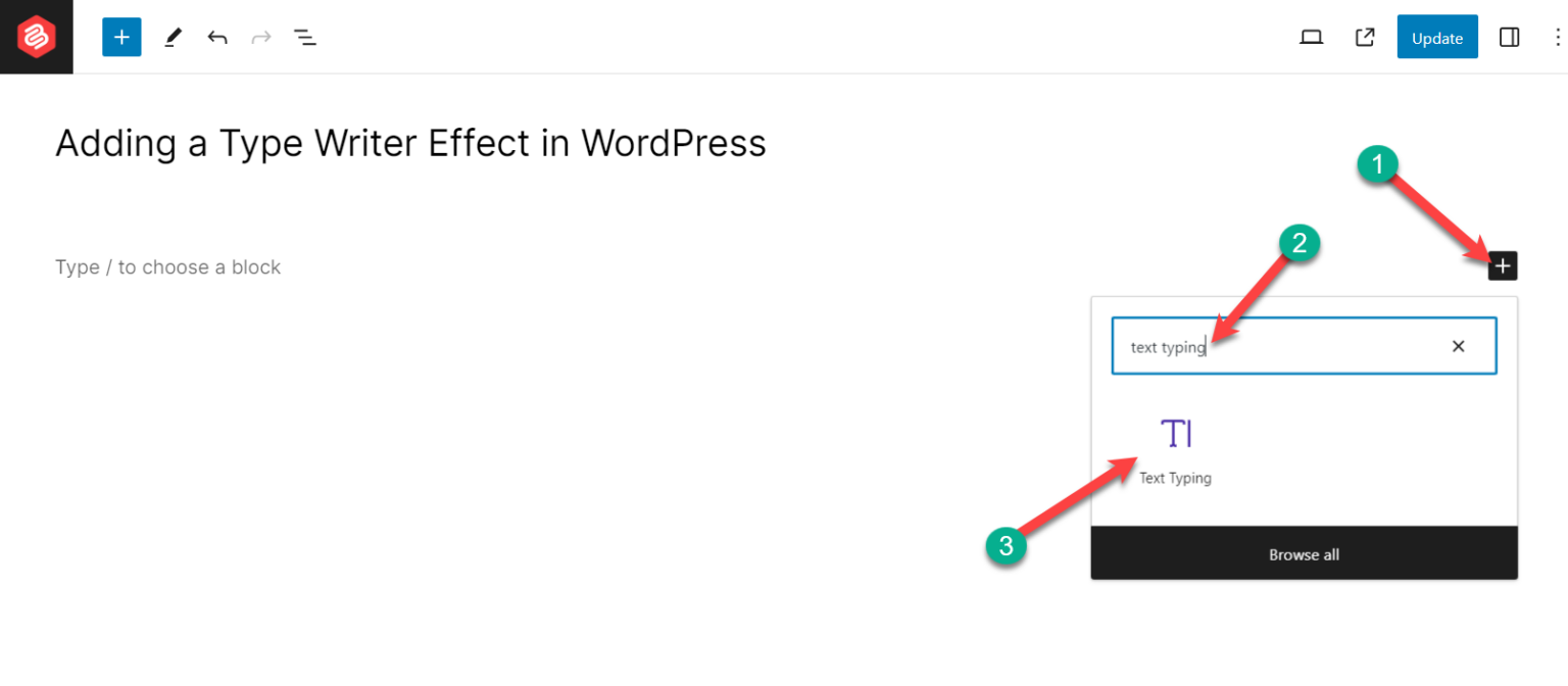How to Add a Typewriter Effect in WordPress (4 Easy Steps)