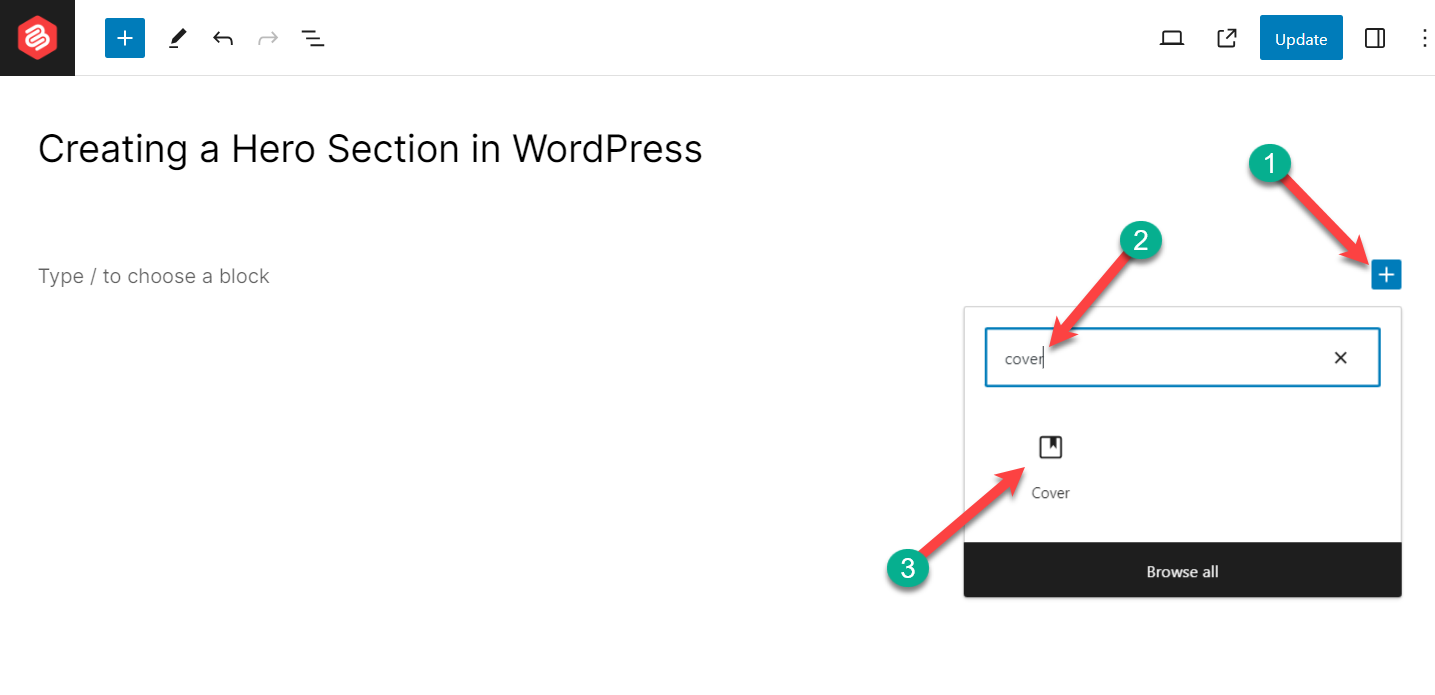 How to Create a Hero Section in WordPress
