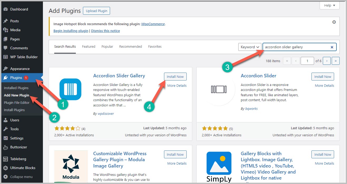How to Add an Image Accordion in WordPress (3 Easy Steps) - Ultimate Blocks