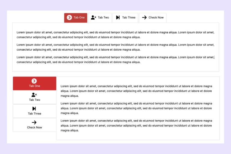 WordPerss Gutenberg Tabs Block | Tabbed Content by Ultimate Blocks